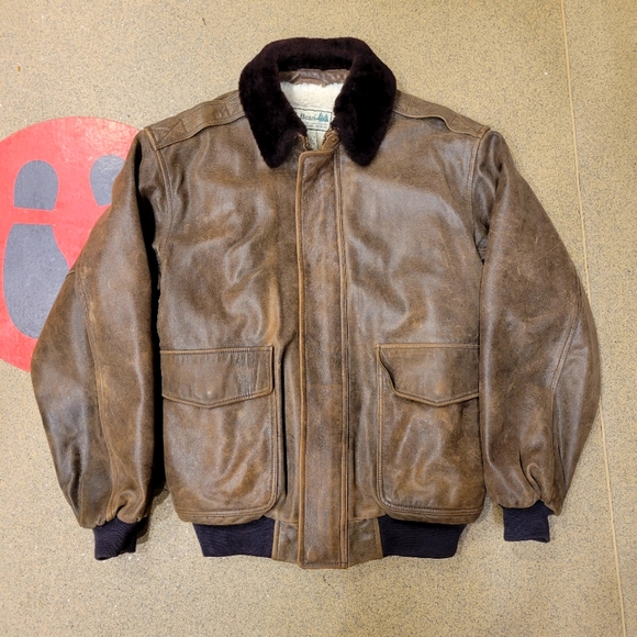 Vintage L.L. Bean Goat Leather Jacket. - Picture 1 of 6